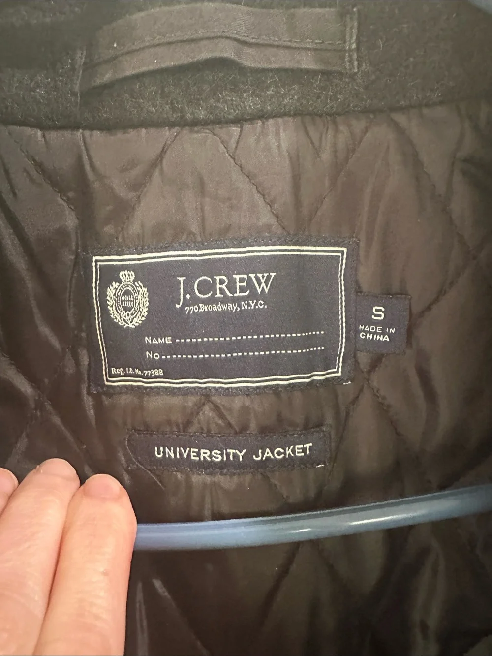 J. Crew crew wool